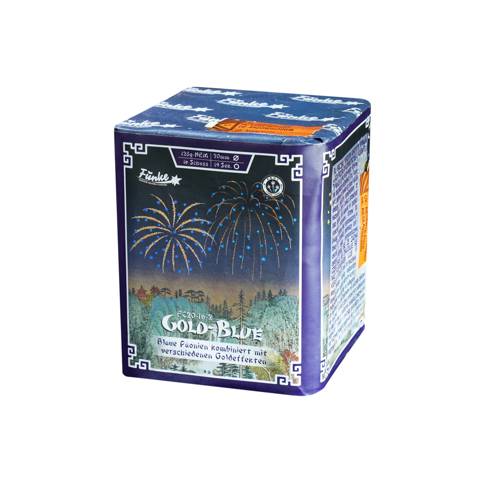 funke gold blue batterie feuerwerkland shop.de - Feuerwerkland