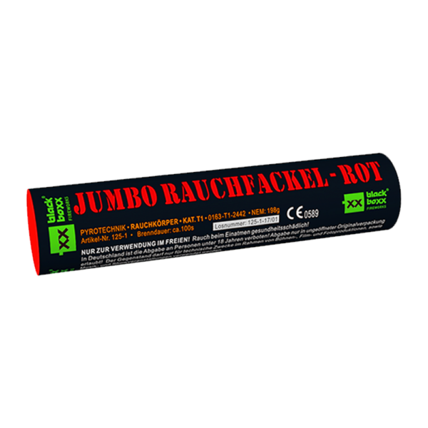 Jumbo Rauchfackel Rot