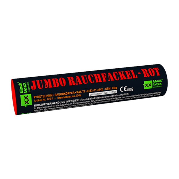 Jumbo Rauchfackel Rot