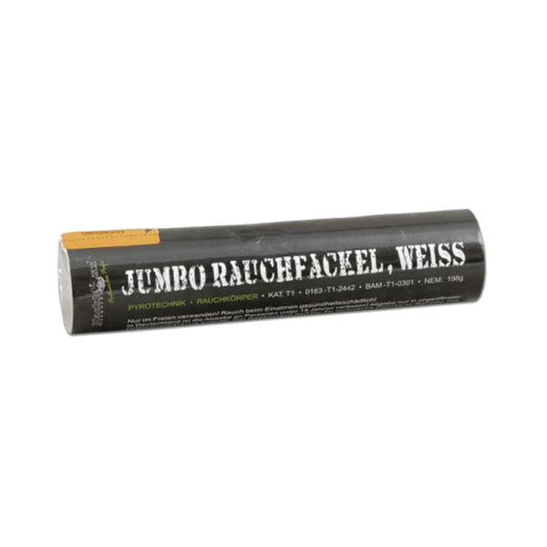 blackboxx jumbo rauchfackel weiß feuerwerkland shop - Feuerwerkland