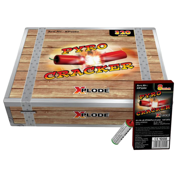 xplode pyro cracker 320er feuerwerkland shop - Feuerwerkland