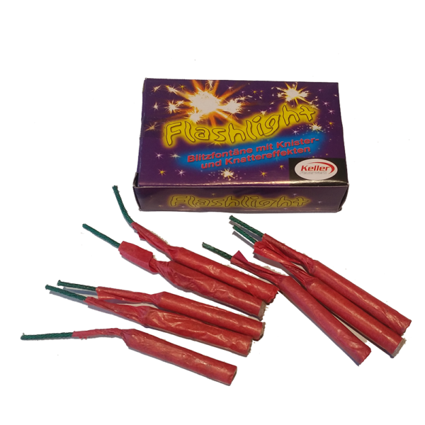 keller flashlight 8er einzelpackung jugendfeuerwerk feuerwerkland shop - Feuerwerkland