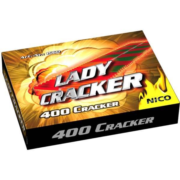 nico lady cracker 400er knallkette feuerwerkland shop - Feuerwerkland
