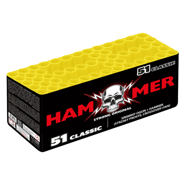 gaoo hammer classic 51 salut batterie HAM51 01 feuerwerkland shop - Feuerwerkland