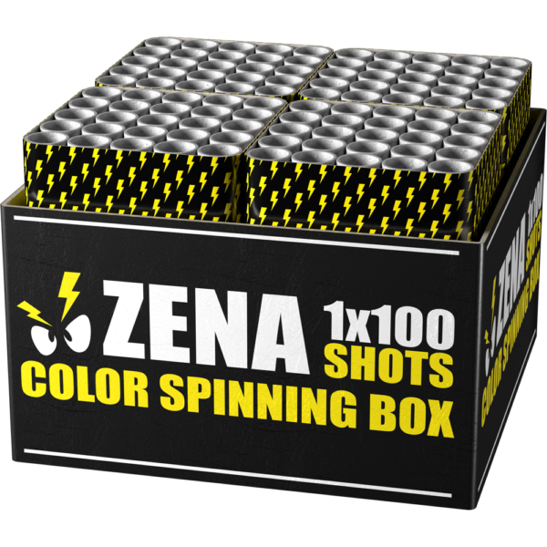zena color spinning box verbundfeuerwerk feuerwerkland shop - Feuerwerkland