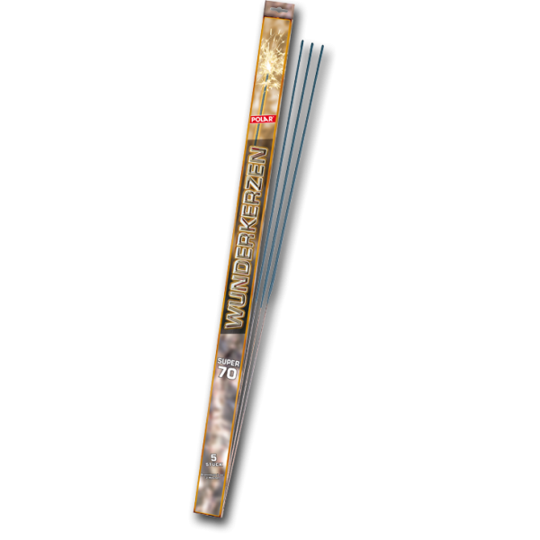 Weco Riesenwunderkerze POLAR 70cm 5Stück