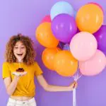 50 Luftballons Bunt 25cm – Bild 4