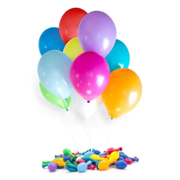 50 Luftballons Bunt 25cm