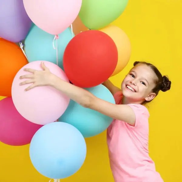 50 Luftballons Bunt 25cm – Bild 7