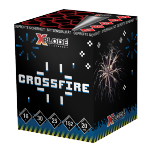 xplode crossette crossfire feuerwerksbatterie feuerwerkland shop - Feuerwerkland
