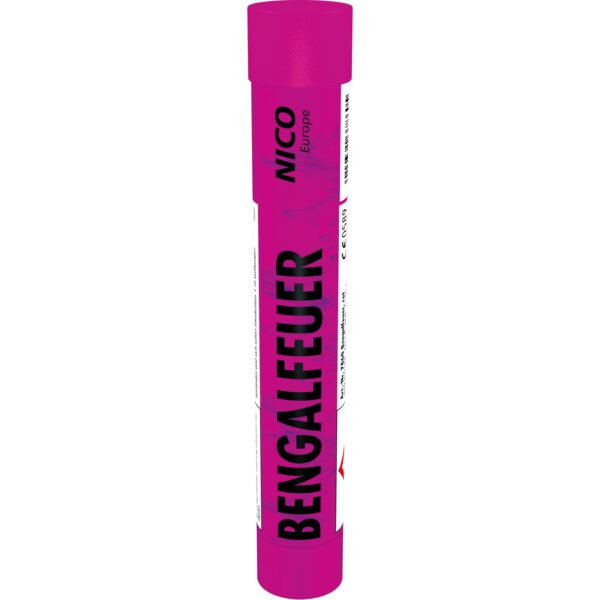 nico bengalfeuer pink bengalo jugendfeuerwerk feuerwerkland shop.de - Feuerwerkland