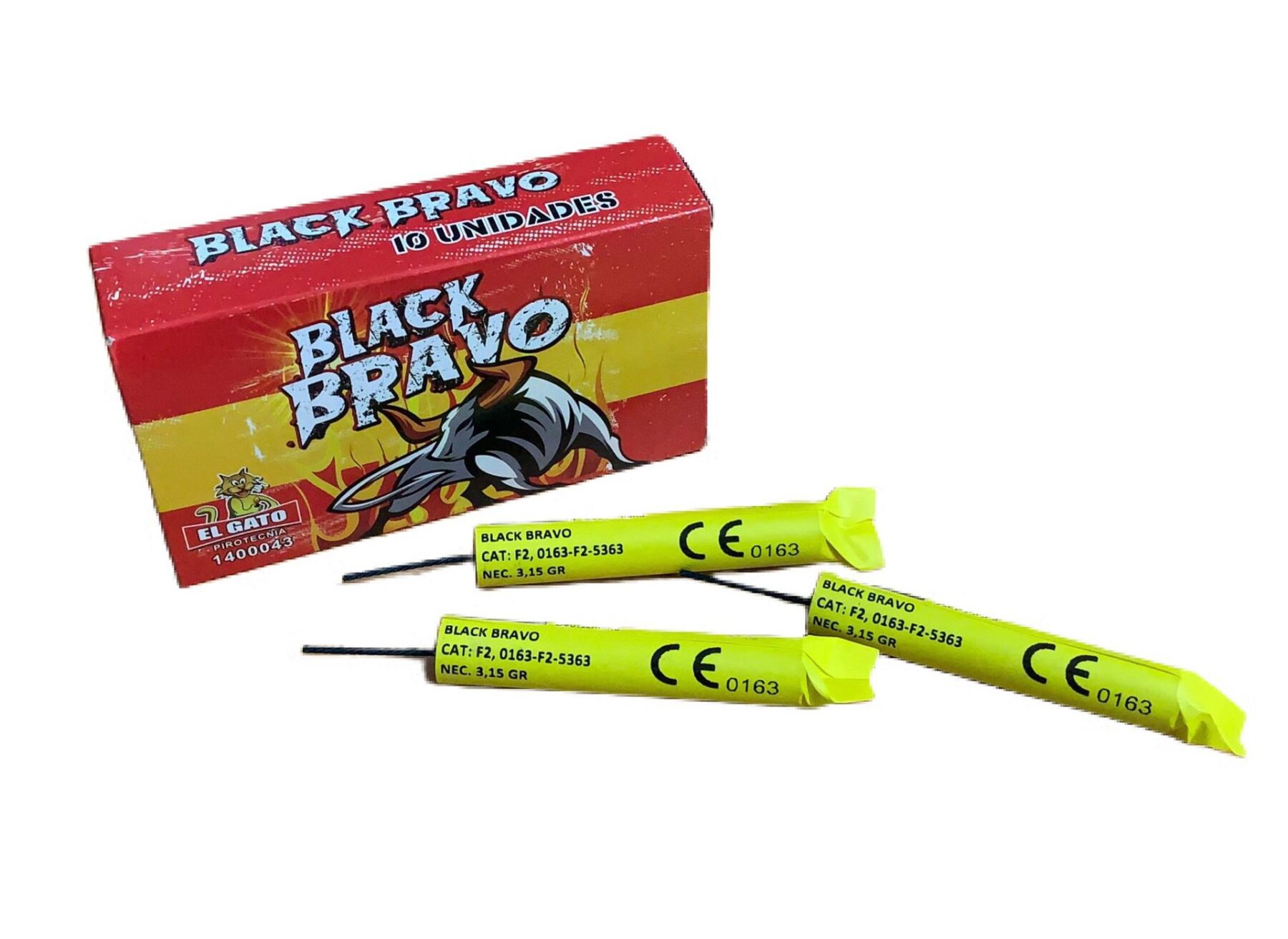 el gato black bravo boeller feuerwerkland shop.de - Feuerwerkland