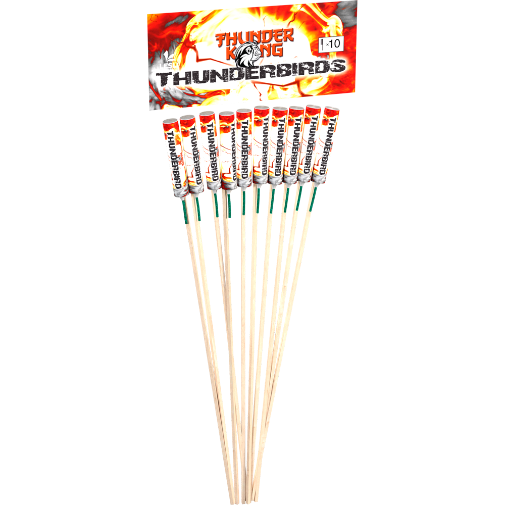 lesli thunderbirds salut raketen feuerwerkland shop.de - Feuerwerkland