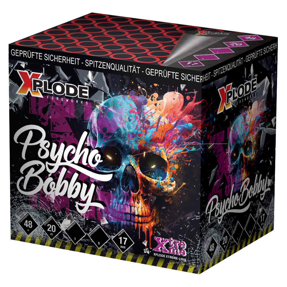 xplode psychobobby batteriefeuerwerk feuerwerkland shop.de - Feuerwerkland