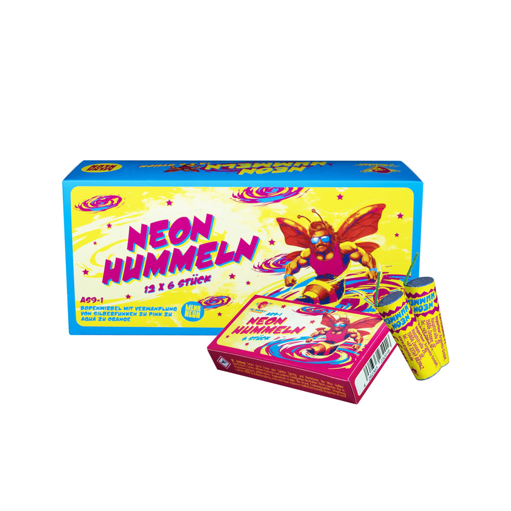 albert neon hummeln jugendfeuerwerk feuerwerkland shop.de - Feuerwerkland
