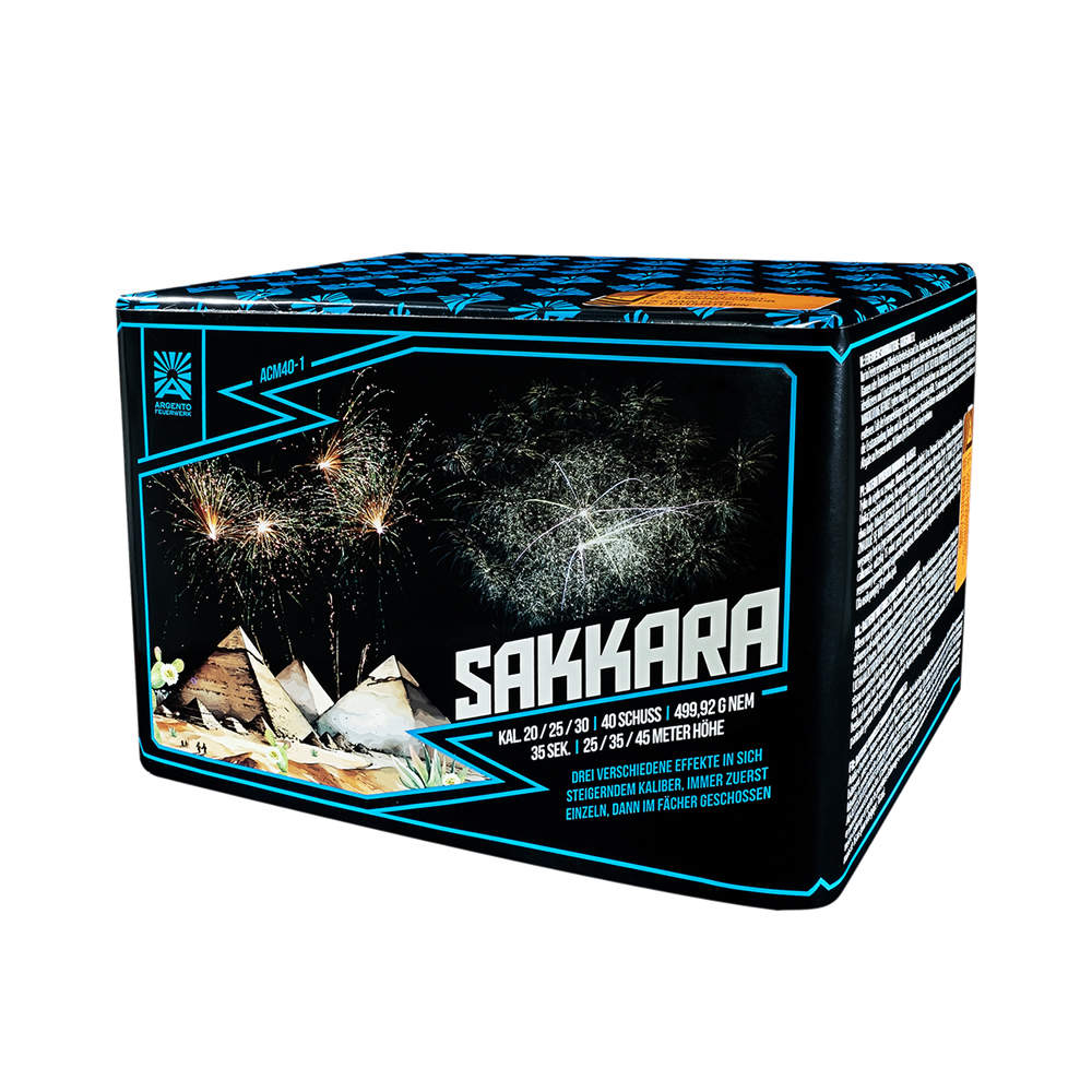 argento sakkara feuerwerksbatterie feuerwerkland shop.de - Feuerwerkland