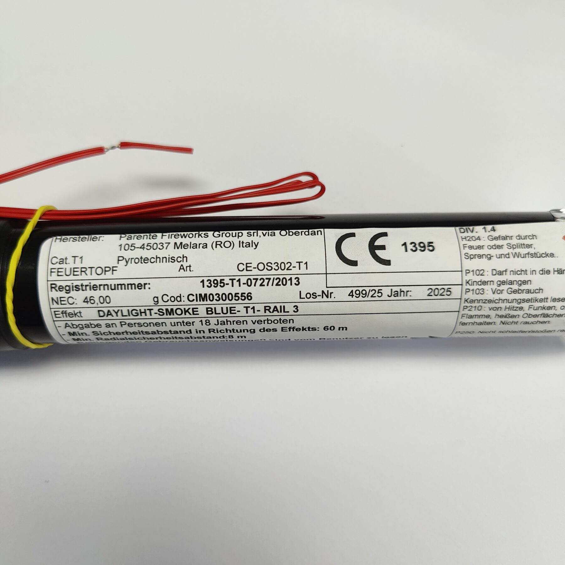 Rauch-Feuertopf Blau – Bild 2