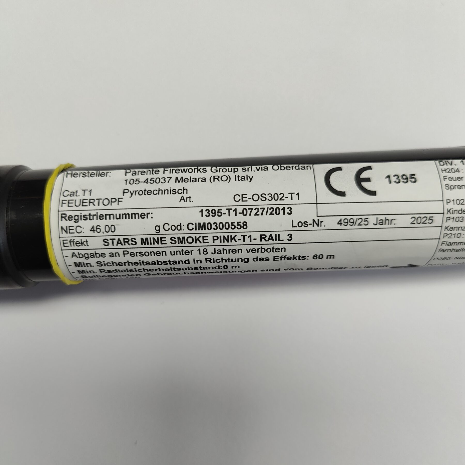 Rauch-Feuertopf Pink – Bild 2