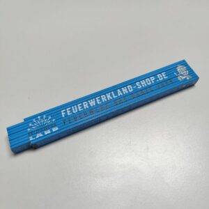 Feuerwerkland Schmieche (Holz-Zollstock)