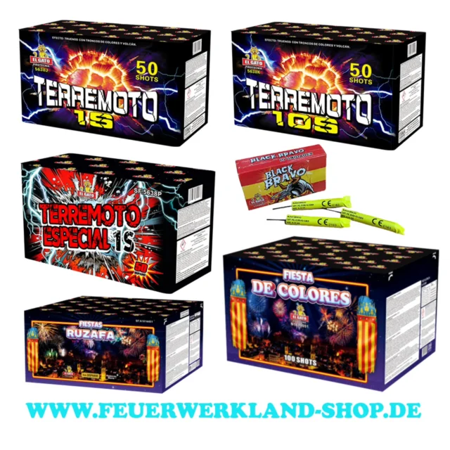 Ihr wollt El Gato aus Spanien ihr bekommt El Gato aus Spanien 💣🇪🇦 Feuerwerk im Feuerwerkland eingetroffen! 🚚📦💣😁👍🏻
• ElGato Terremoto 1s
• ElGato Terremoto 10s
• ElGato Terremoto Especial 1s
• ElGato Fiesta De Colores
• ElGato Fiesta Ruzafa 💥
• ElGato Black Bravo 
Ab jetzt im Feuerwerkland Onlineshop und Ladenverkauf Grünhainichen verfügbar 🏪
@pirotecniasterne
#elgato #elgatofeuerwerk #terremoto #feuerwerkland #deinfeuerwerkshop