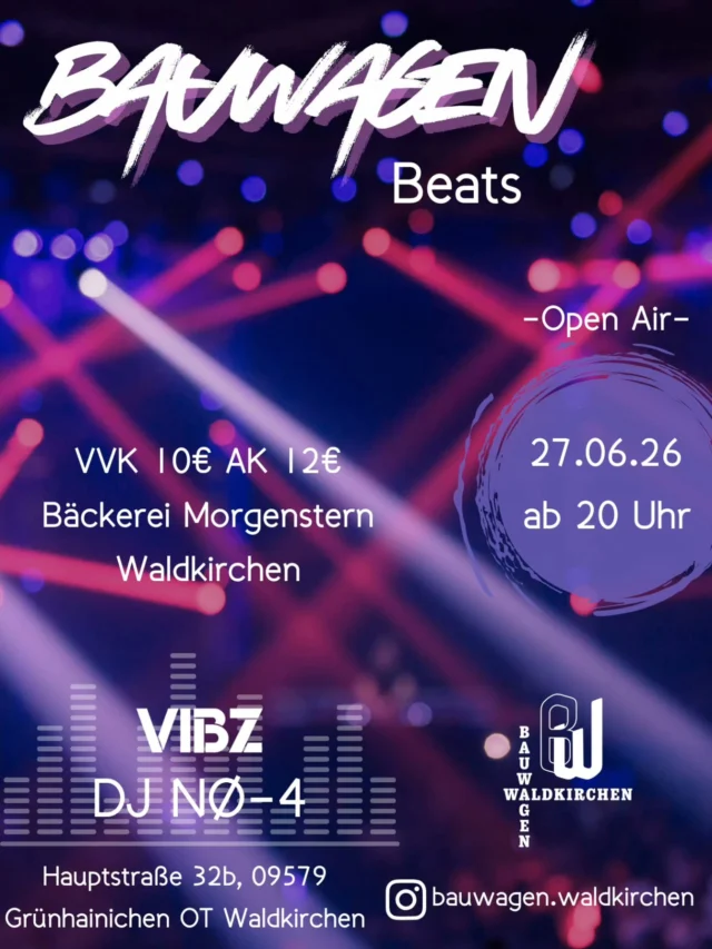 Das erste Bauwagen Beats Open Air in Waldkirchen steht an und wir werden euch mit Konfetti überschütten!!! 
💣🎉🎊🥳🎊🎉💣
@bauwagen.waldkirchen
Konfetti-Show und Feuerwerk gefälligst? Dann kontaktiere uns gerne 🤠
📞 01781340837
#bauwagenbeats #bauwagenwaldkirchen #openair #feuerwerkland #deinfeuerwerkshop